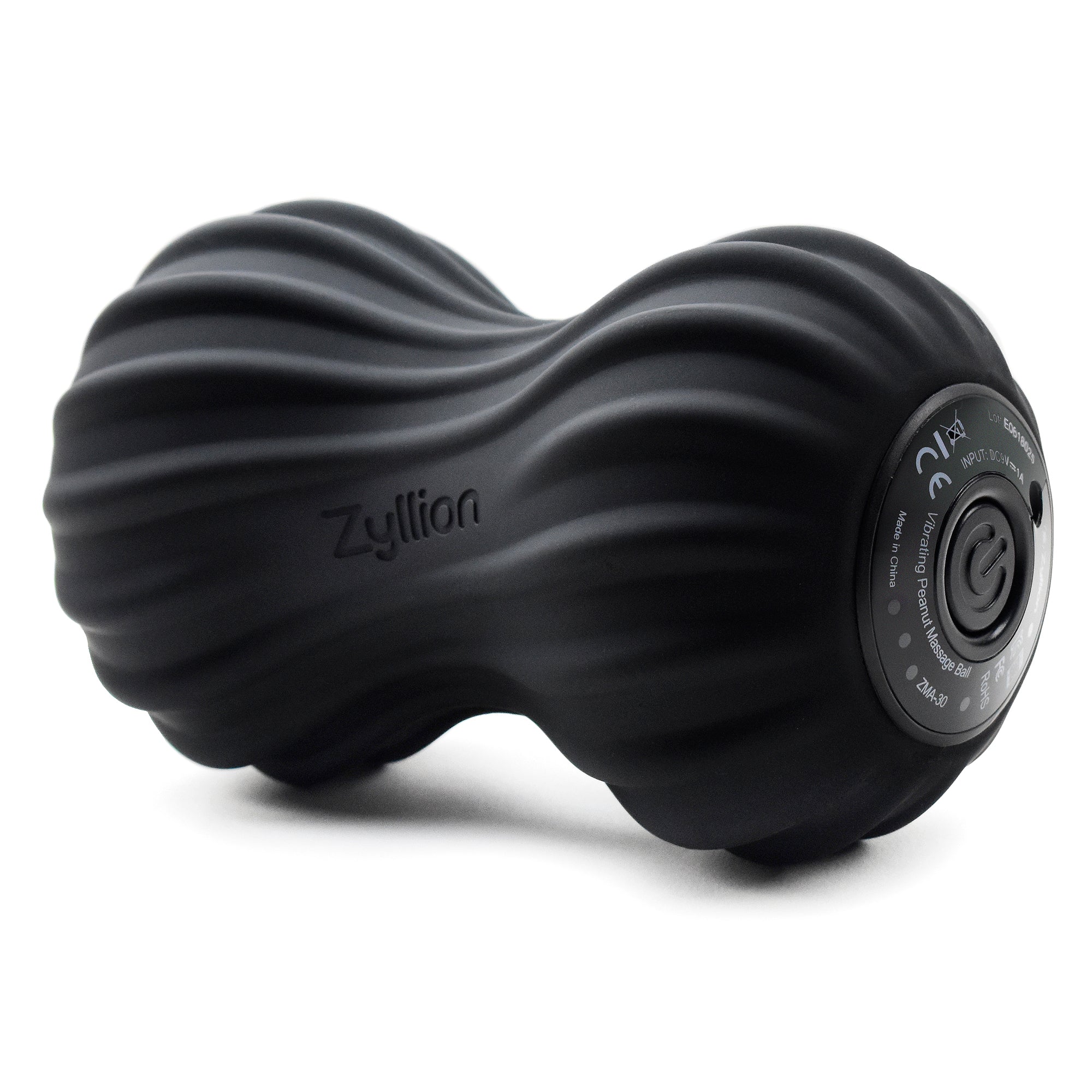 Zyllion Rechargeable Vibrating Peanut Massage Ball Roller with 4 Inten Zyllion Rechargeable Vibrating Peanut Massage Ball Roller with 4 Inten