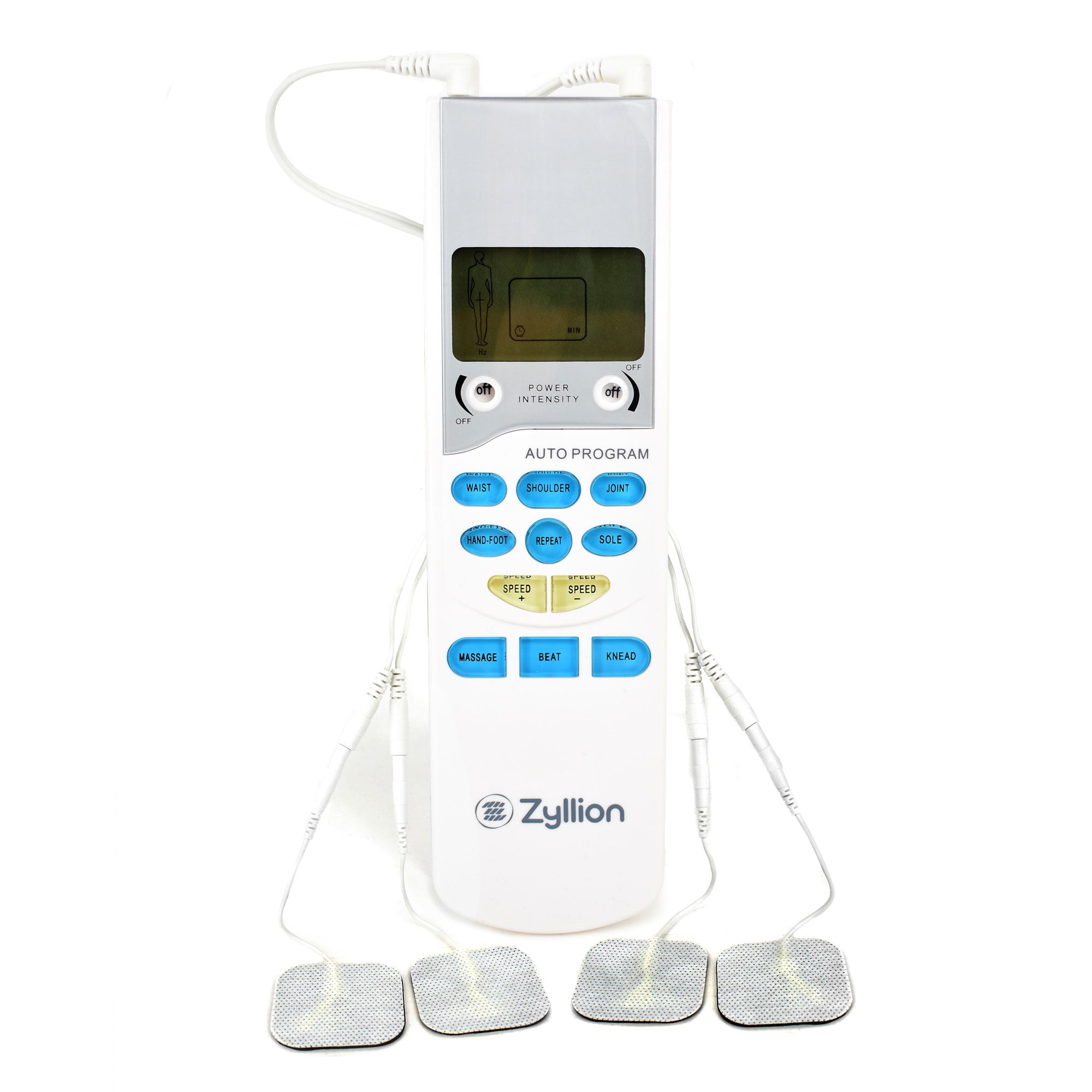Qenwkxz Electronic Pulse Massager Muscle Stimulator Machine Dual
