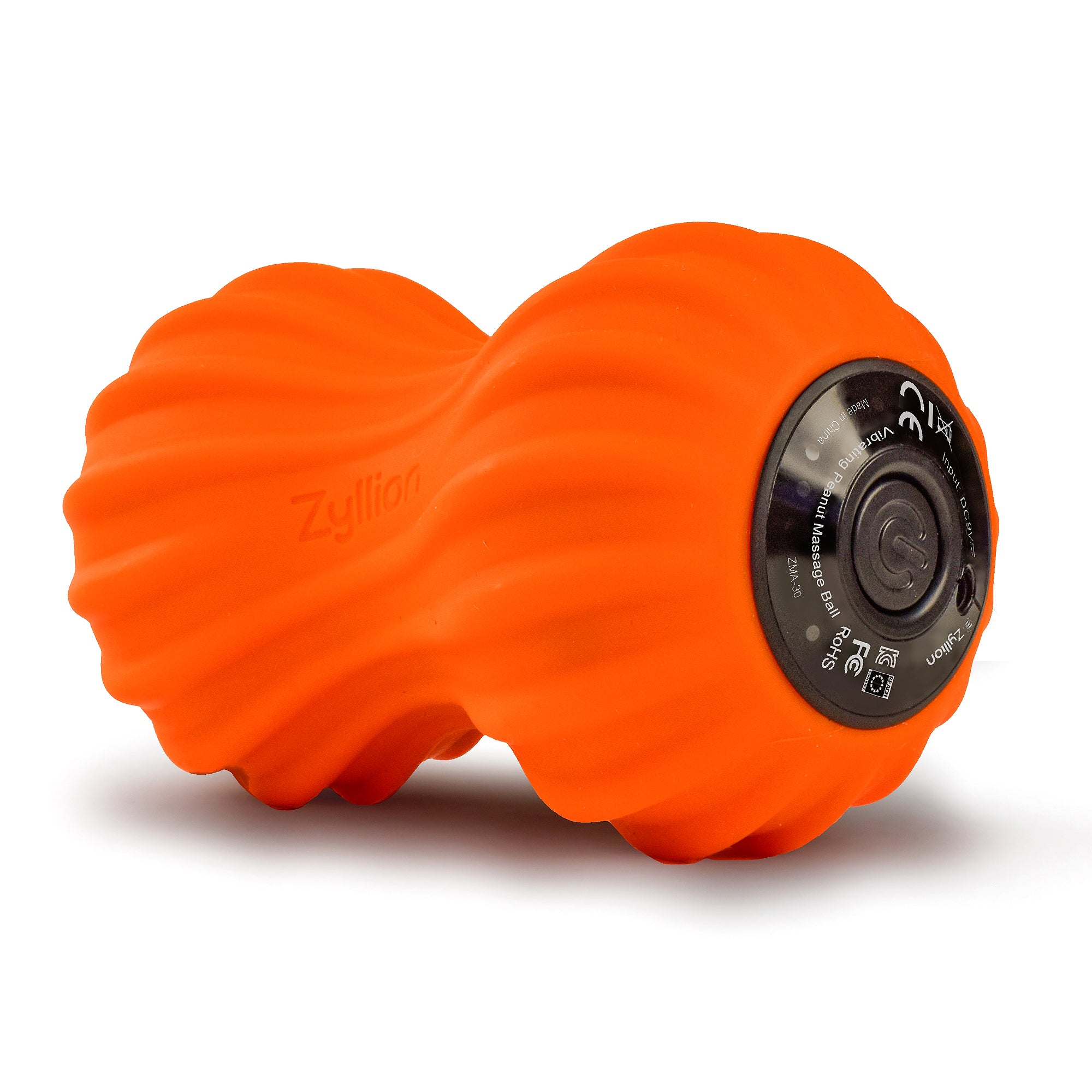 Zyllion Rechargeable Vibrating Peanut Massage Ball Roller with 4 Inten Zyllion Rechargeable Vibrating Peanut Massage Ball Roller with 4 Inten