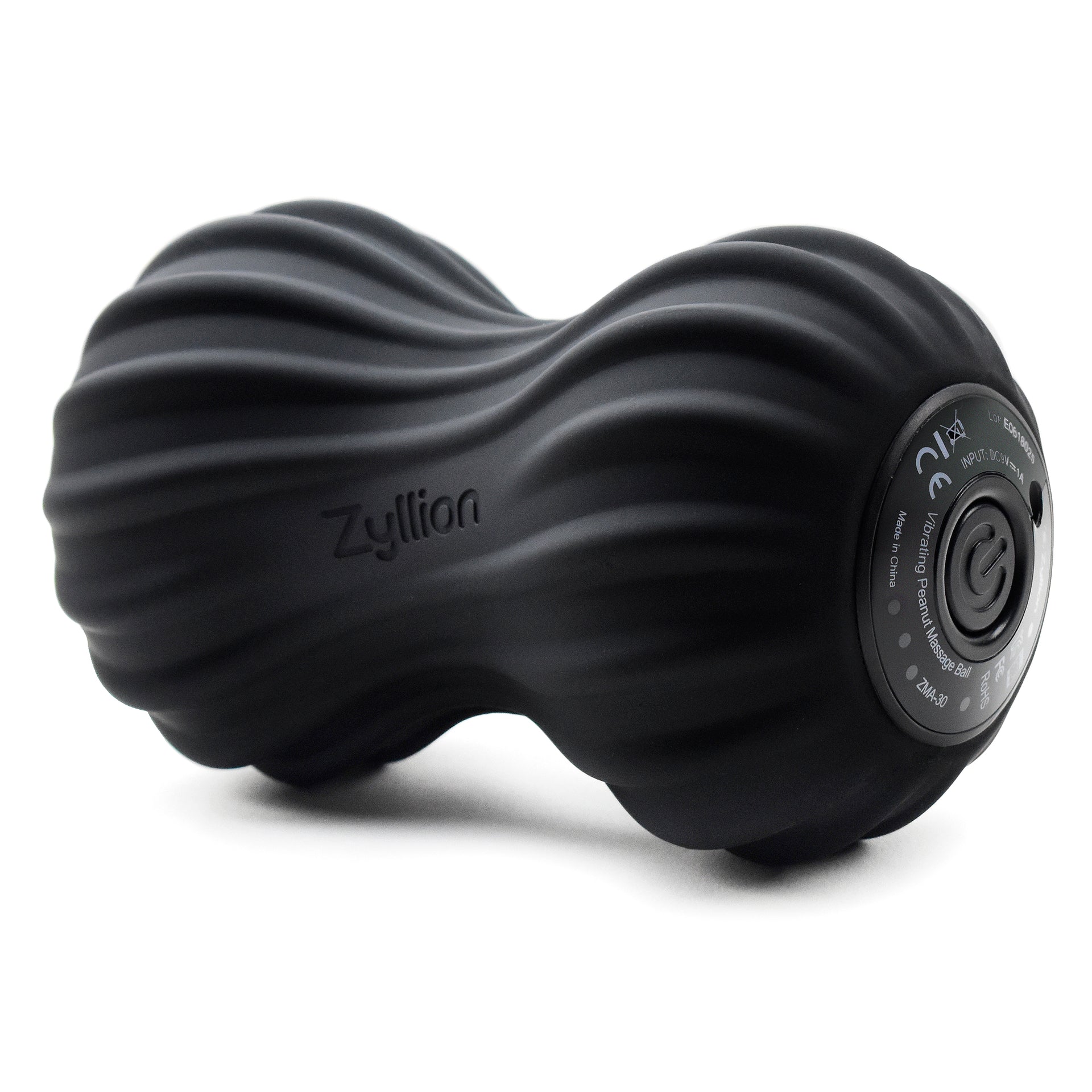 Zyllion Rechargeable Vibrating Peanut Massage Ball Roller with 4 Inten Zyllion Rechargeable Vibrating Peanut Massage Ball Roller with 4 Inten