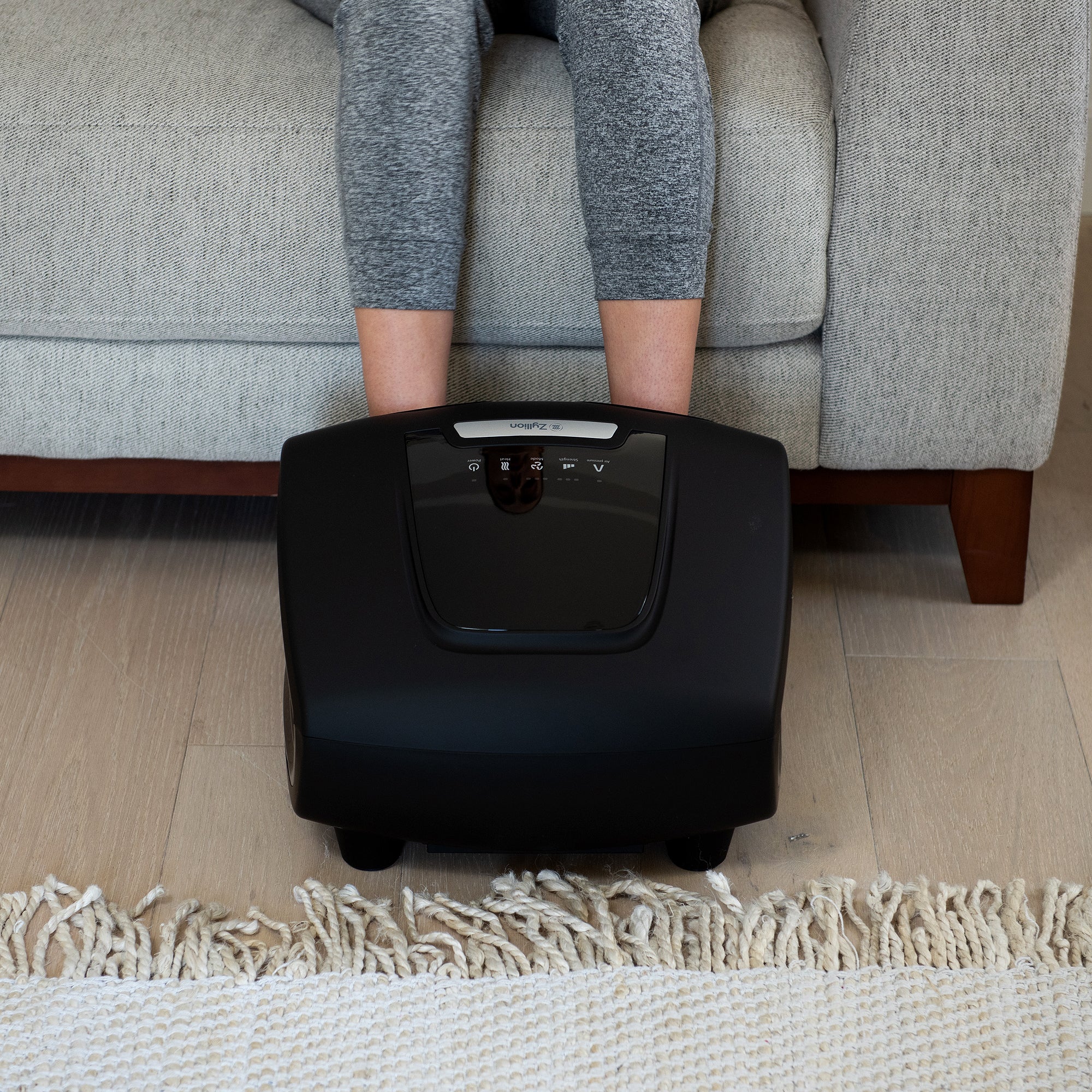 Zyllion Shiatsu Foot Massager with Heat - Deep Tissue Kneading Heated  Rolling Foot Massage Machine f…See more Zyllion Shiatsu Foot Massager with  Heat