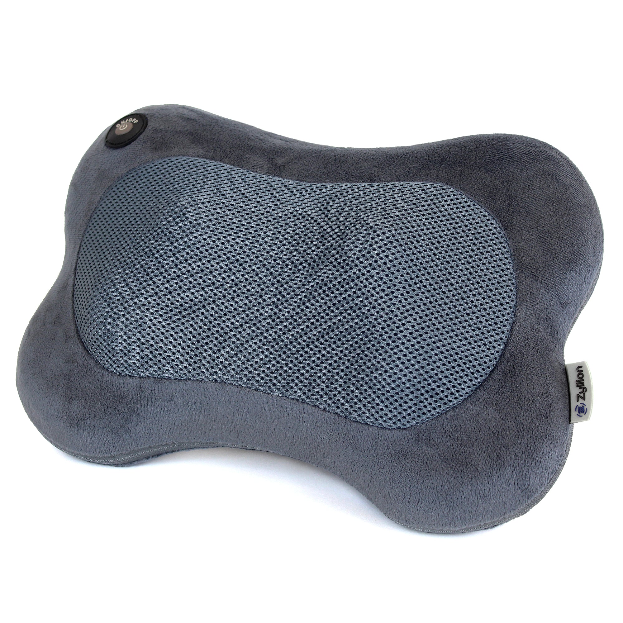Zyllion Shiatsu Back and Neck Massager - Kneading Massage Pillow with - My  CareCrew
