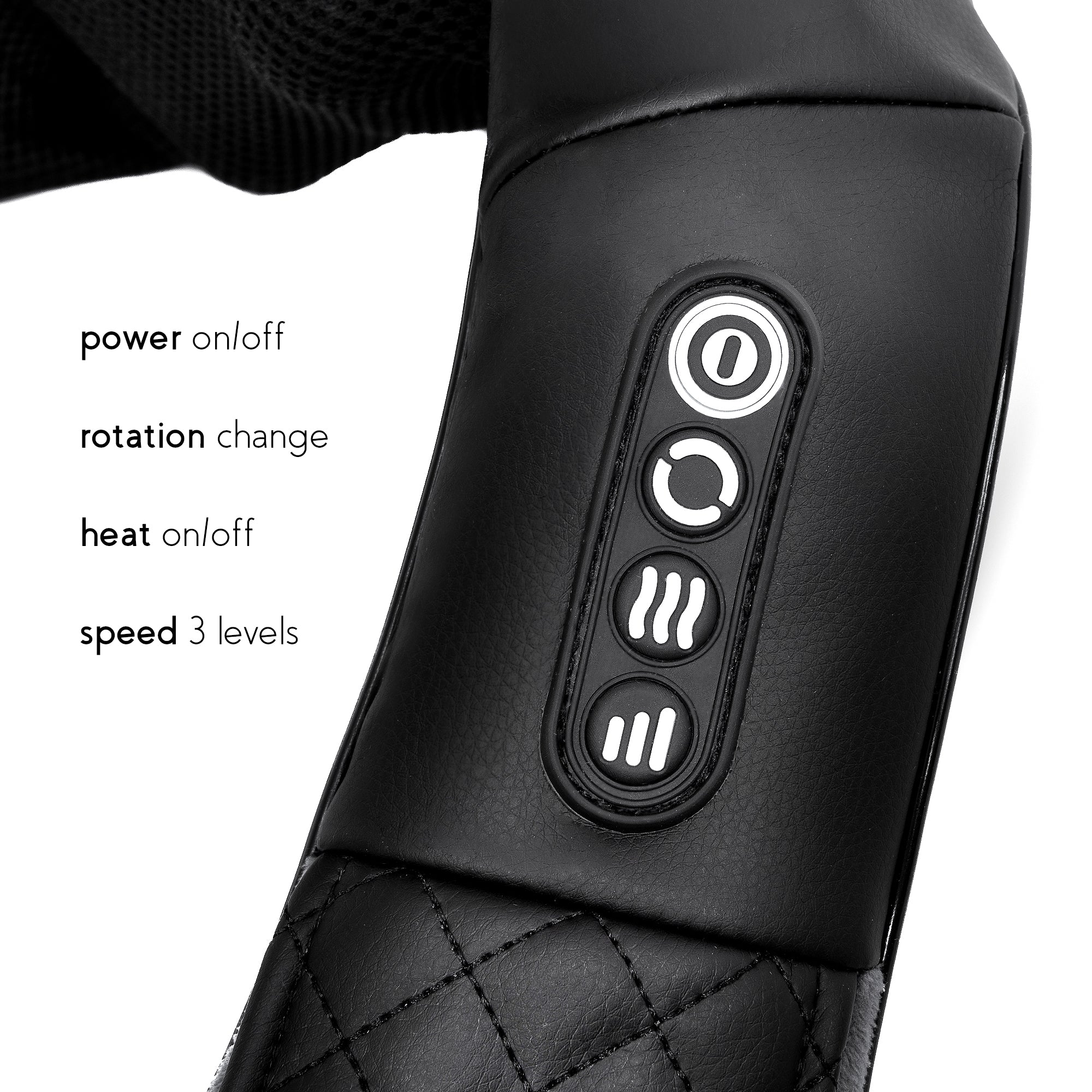 Zyllion Shiatsu Neck and Back Massager - Rechargeable 3D Kneading Deep  Tissue Massage with Heat for Shoulders, Legs, Feet and Muscle Pain Relief  (Cordless) - Black (ZMA-28RB-BK) - Yahoo Shopping