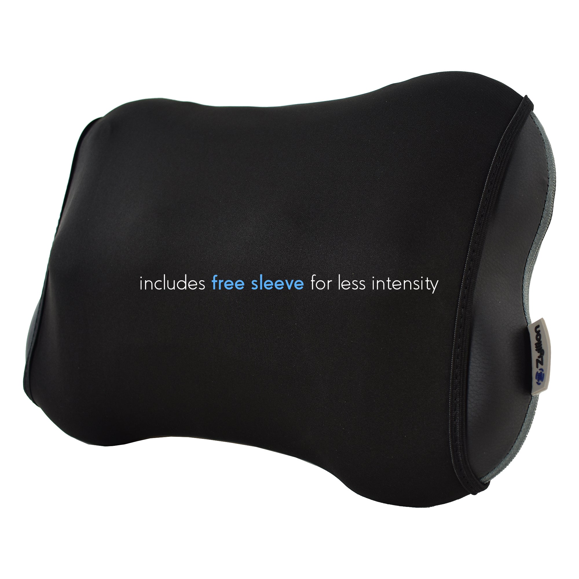 Zyllion Back and Neck Massager with Heat - 3D Deep Tissue Shiatsu Massage  Pillow for Chair, Car